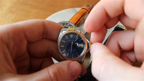 How to Wind and Set a Rolex Date and 